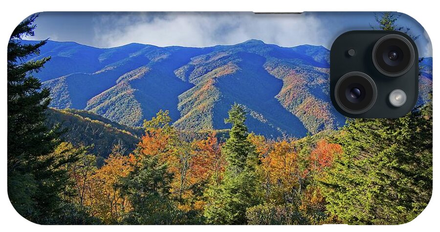 Autumn iPhone Case featuring the photograph Amazing View to the Top by Ronald Lutz