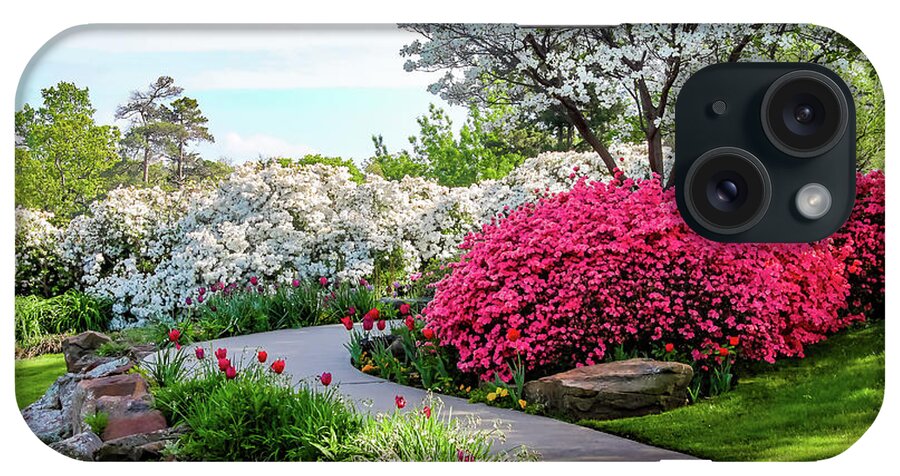 Nature iPhone Case featuring the photograph Among the Azeleas by Susan Vineyard