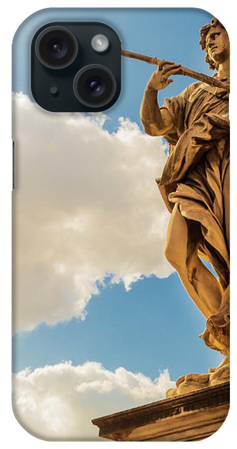 Ponte Sant'angelo iPhone Case featuring the photograph Angel with the Sponge by Fabiano Di Paolo
