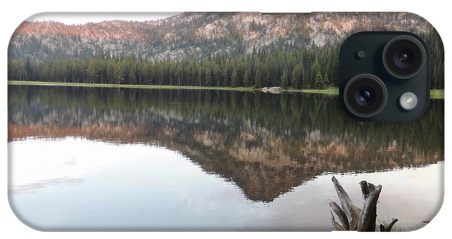 Lake iPhone Case featuring the photograph Anthony Lake at Sunset by Julie Rauscher