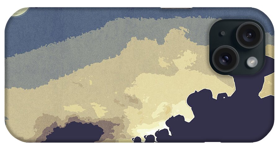 Anzac Band Of Brothers 3 Art Gallery iPhone Case featuring the painting ANZAC Band of Brothers 3 by Celestial Images