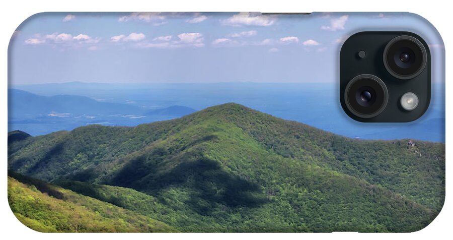 Blue Ridge Parkway iPhone Case featuring the photograph Apple Orchard Mountain Overlook - Blue Ridge Parkway by Susan Rissi Tregoning