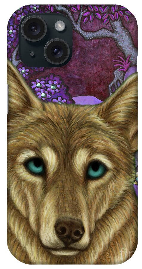 Wolf iPhone Case featuring the painting Arabian Knight by Amy E Fraser