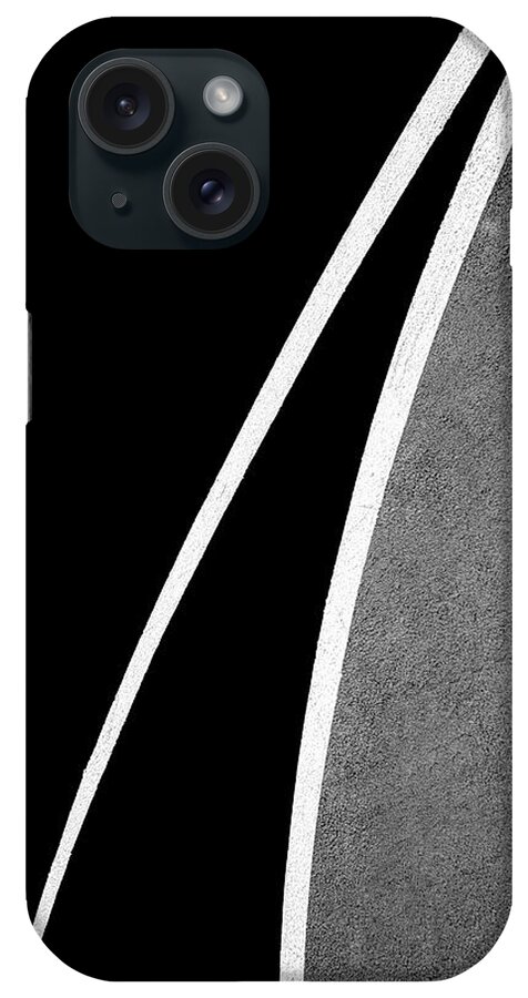Basketball iPhone Case featuring the photograph Arcs On The Basketball Court by Gary Slawsky