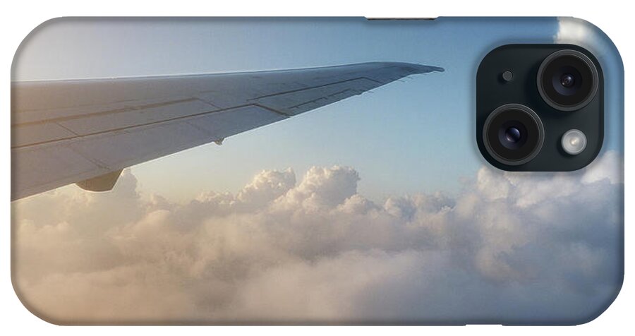 Flying iPhone Case featuring the digital art Art - Flying High by Matthias Zegveld