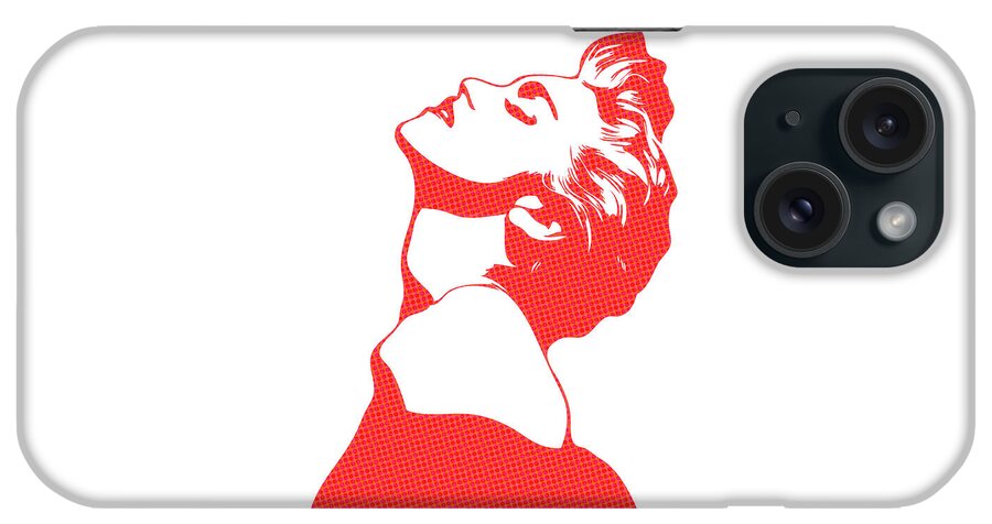 Art iPhone Case featuring the digital art Madonna - Pop Art by William Cuccio aka WCSmack