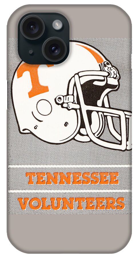 Tennessee iPhone Case featuring the drawing 1985 Tennessee Vols by Row One Brand