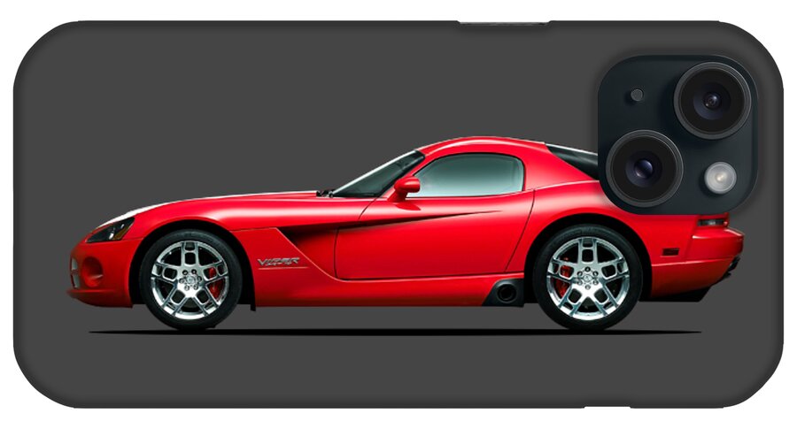 Viper iPhone Case featuring the photograph Dodge Viper by Mark Rogan