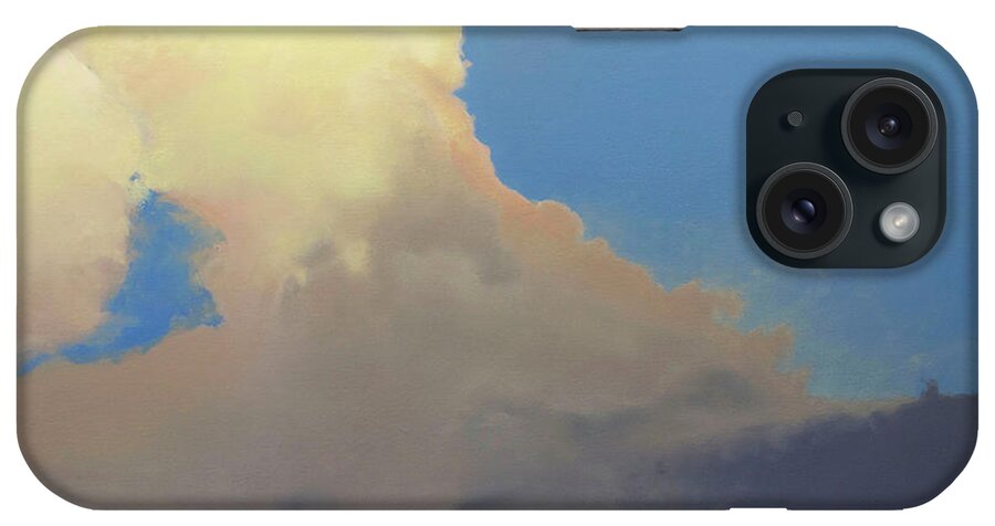 Cloud iPhone Case featuring the painting Ascension by Cap Pannell