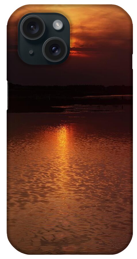 Sunset iPhone Case featuring the photograph August sunsets 2 by Jaroslav Buna