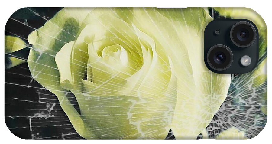 Rose iPhone Case featuring the photograph Aunt Edna's Rose by Rachel Hannah