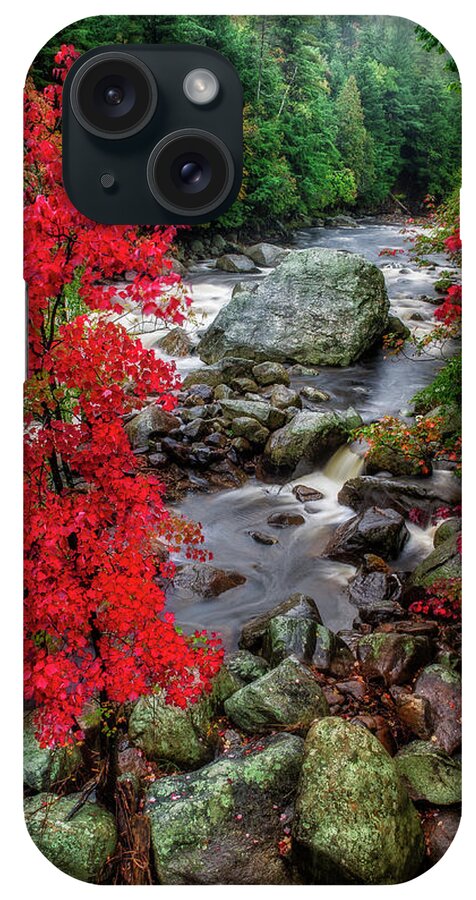 Waterfall iPhone Case featuring the photograph Ausable River by Mark Papke