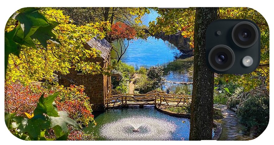 Autumn iPhone Case featuring the photograph Autumn at The Old Mill by Michael Dean Shelton