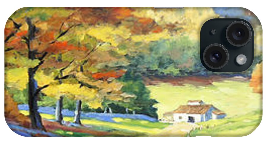 Art iPhone Case featuring the painting Autumn Beauty by Richard T Pranke