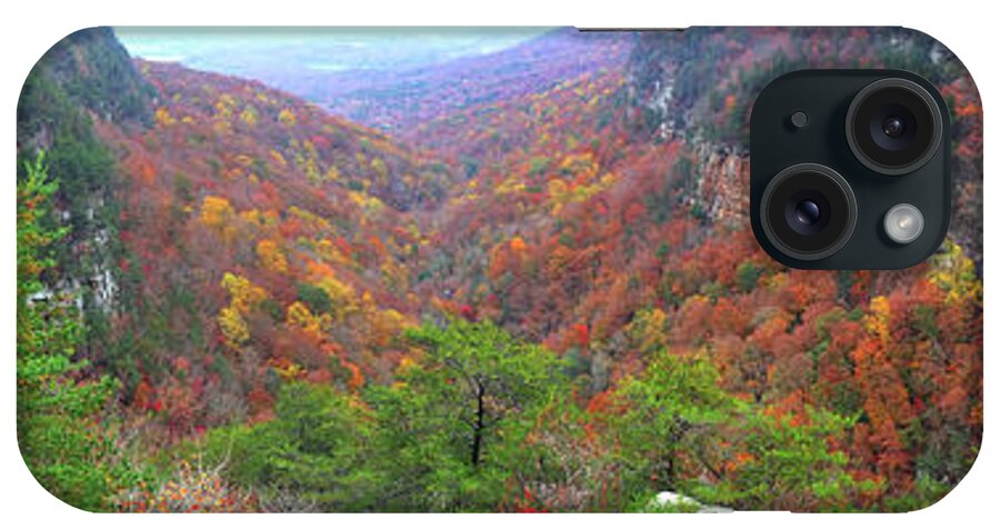 Autumn iPhone Case featuring the photograph Autumn Colors Panorama by George Taylor