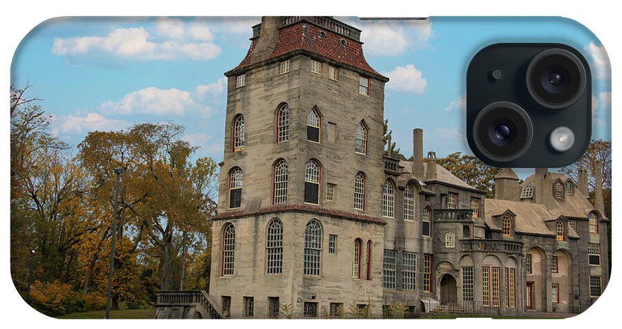 Autumn iPhone Case featuring the photograph Autumn in Doylestown - Fonthill Castle by Bill Cannon