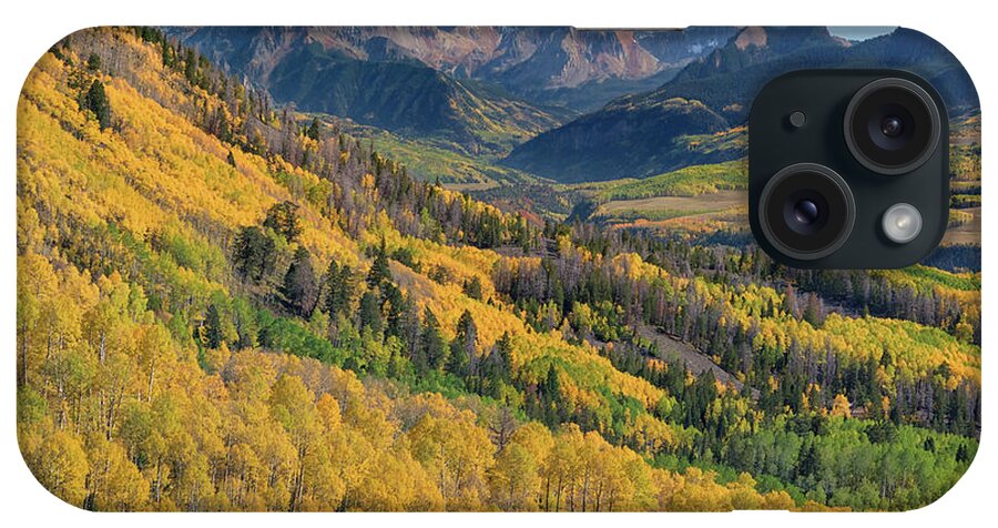 Colorado iPhone Case featuring the photograph Autumn in Telluride Valley by Kristen Wilkinson
