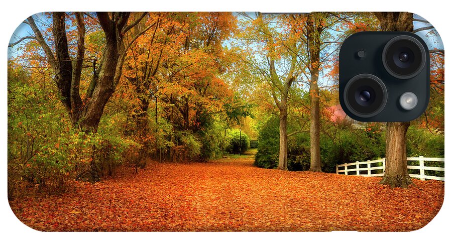 Autumn iPhone Case featuring the photograph Autumn in the Country by Shelia Hunt