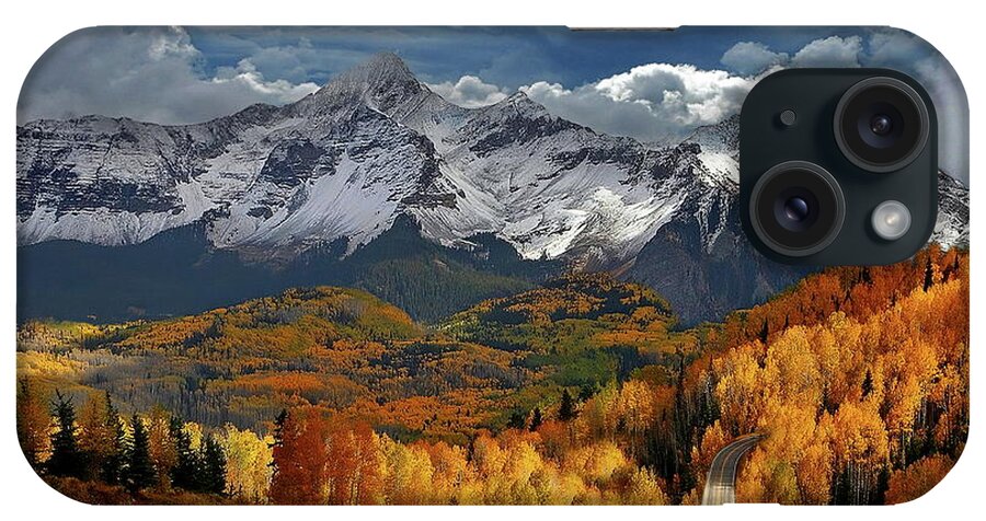 Mountains iPhone Case featuring the photograph Autumn In The Mountains by Russ Harris