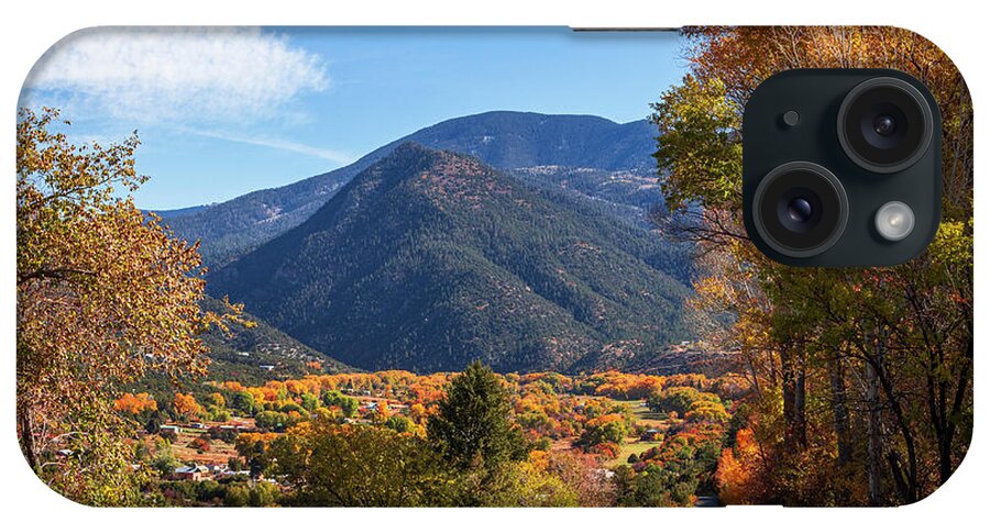 Taos iPhone Case featuring the photograph Autumn in Valdez NM 2 by Elijah Rael