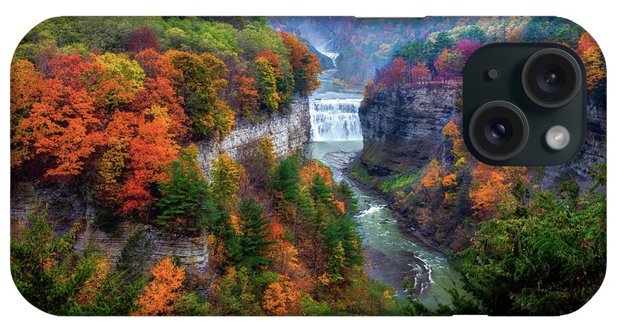 Waterfalls iPhone Case featuring the photograph Autumn Inspiration by Mark Papke