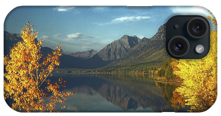Lake iPhone Case featuring the photograph Autumn Lake Reflections by Russel Considine