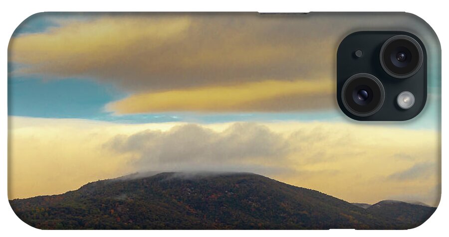 Hudson Valley iPhone Case featuring the photograph Autumn Sunrise in Hudson Valley NY by Auden Johnson
