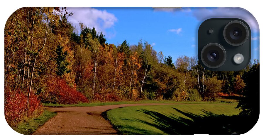 Autumn iPhone Case featuring the photograph Autumn Trail by Stephen Melia