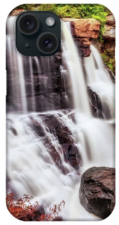 Fall iPhone Case featuring the photograph Autumn West Virginia Blackwater Falls 2 by Dan Carmichael