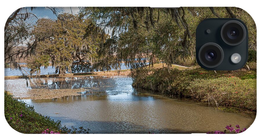 Azalea iPhone Case featuring the photograph Azalea Alley on the Grounds of Middleton Place by Dale Powell