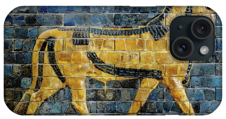 Babylonian Aurochs iPhone Case featuring the photograph Babylonian Aurochs 02 by Weston Westmoreland