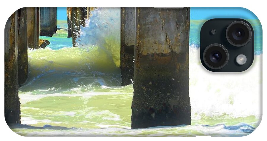 Stone Fishing Pier iPhone Case featuring the photograph Back To Boca by Alison Belsan Horton
