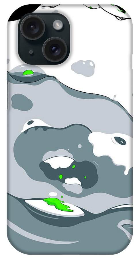 Water iPhone Case featuring the drawing Bad Credit by Craig Tilley