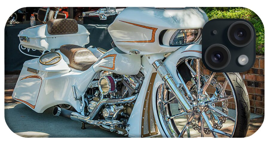 Motorcycle iPhone Case featuring the photograph Bagger-2 by John Kirkland