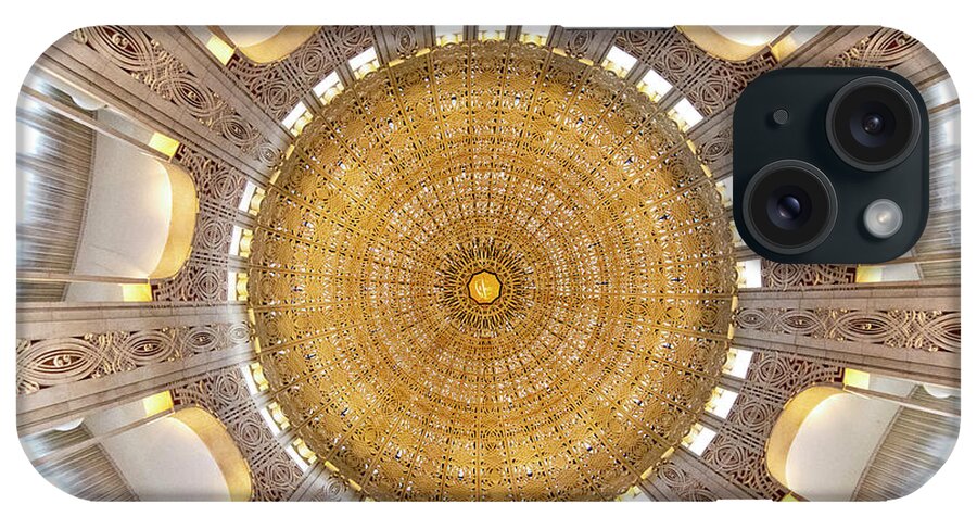 Bahai Temple Dome iPhone Case featuring the photograph Bahai Temple Dome by Patty Colabuono