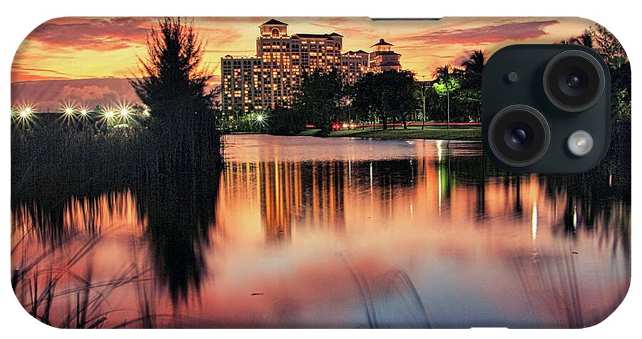 Bahamas iPhone Case featuring the photograph Baha mar Reflections by Montez Kerr