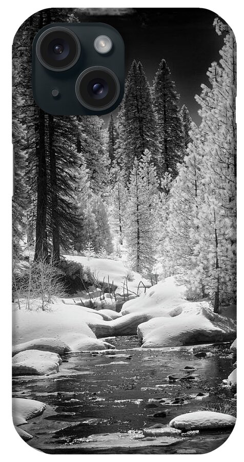 Lake iPhone Case featuring the photograph Bailey Creek Infrared by Mike Lee