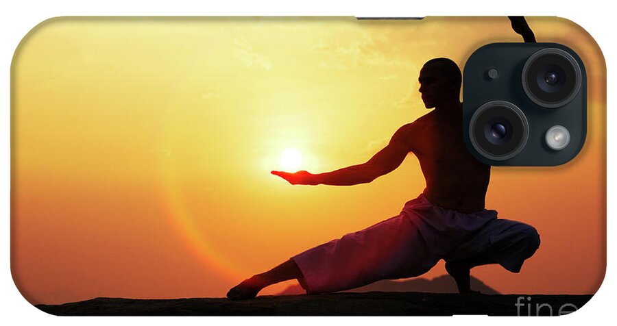 Tai Chi iPhone Case featuring the photograph Balancing the Light by Tim Gainey