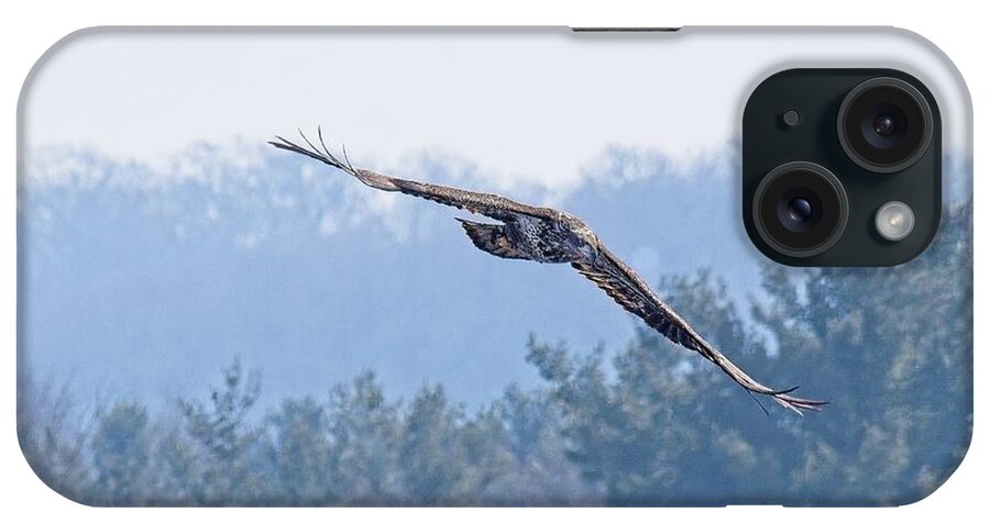 Eagles iPhone Case featuring the photograph Bald eagle, Wisconsin River by Steven Ralser