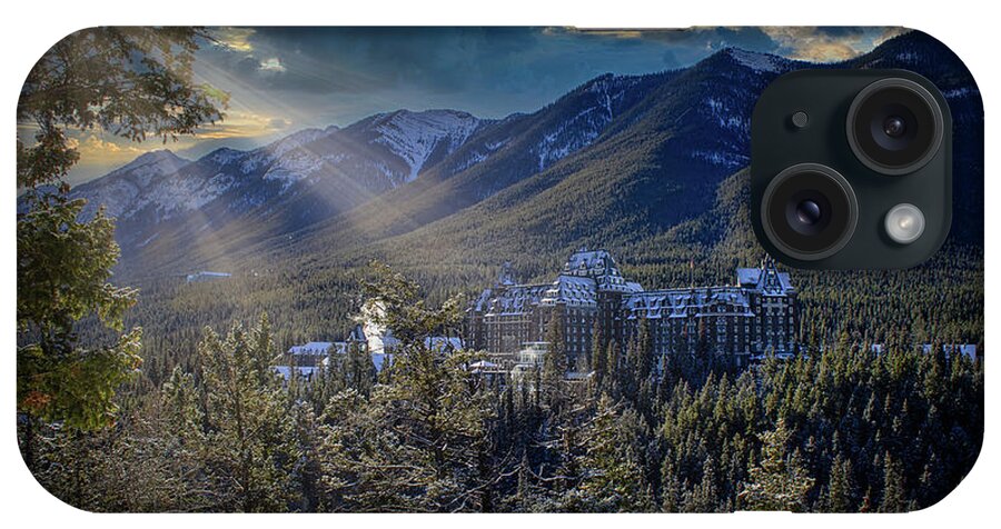 Alberta iPhone Case featuring the photograph Banff Springs by Thomas Nay