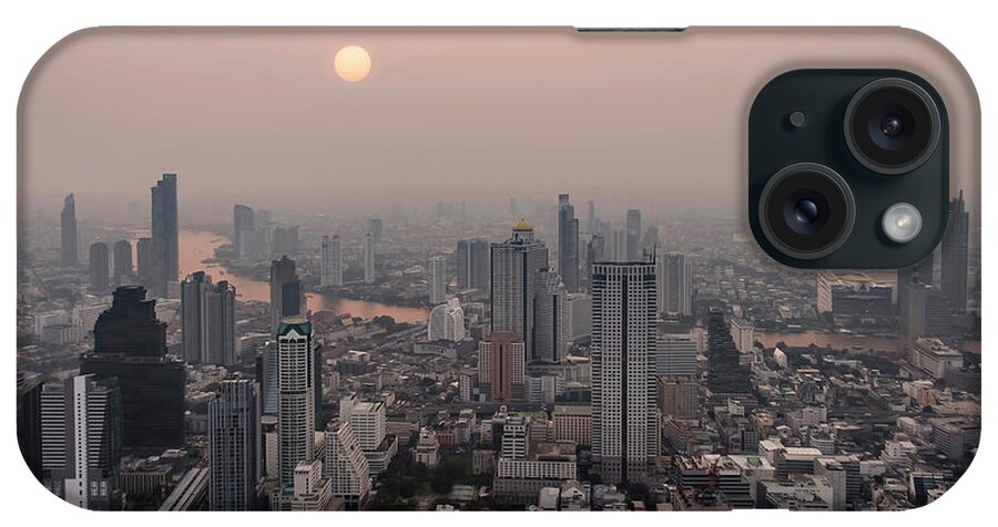 Ancient iPhone Case featuring the photograph Bangkok Evening by Manjik Pictures
