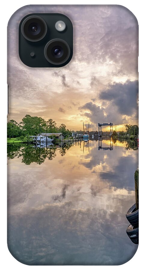 Sunrise iPhone Case featuring the photograph Bayou Sunrise, 7/30/20 by Brad Boland