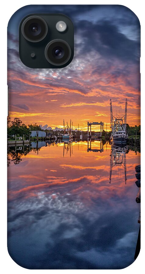 Bayou iPhone Case featuring the photograph Bayou Sunrise by Brad Boland
