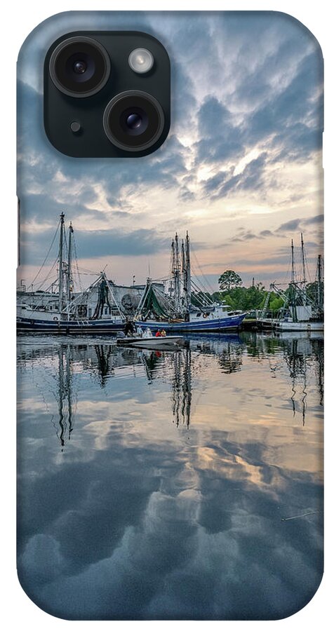 Bayou iPhone Case featuring the photograph Bayou Sunset, 8/4/21 by Brad Boland