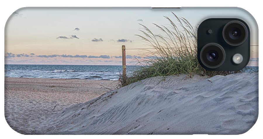 Beach iPhone Case featuring the photograph Beach Access at Atlantic Beach North Carolina by Bob Decker