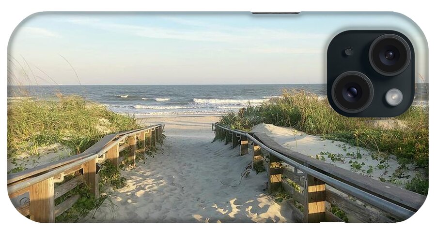 Beach iPhone Case featuring the photograph Beach Access by Flavia Westerwelle
