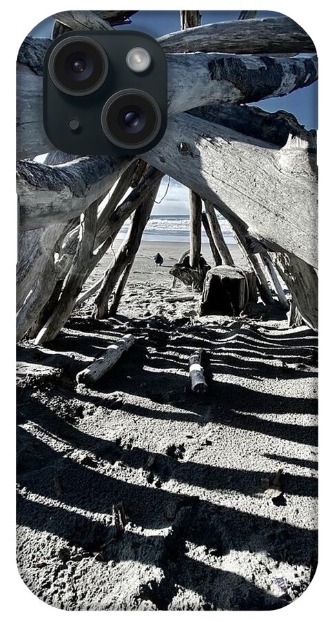 Driftwood iPhone Case featuring the photograph Beach House by Daniele Smith