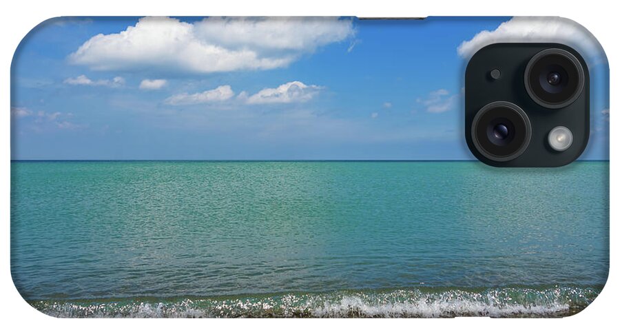 Beach Layers 1 iPhone Case featuring the photograph Beach Layers 1 by Rachel Cohen