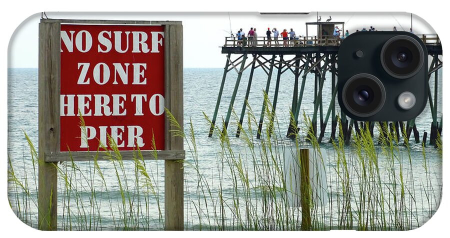 Beach iPhone Case featuring the photograph Beach No Surf Zone by Mike McGlothlen