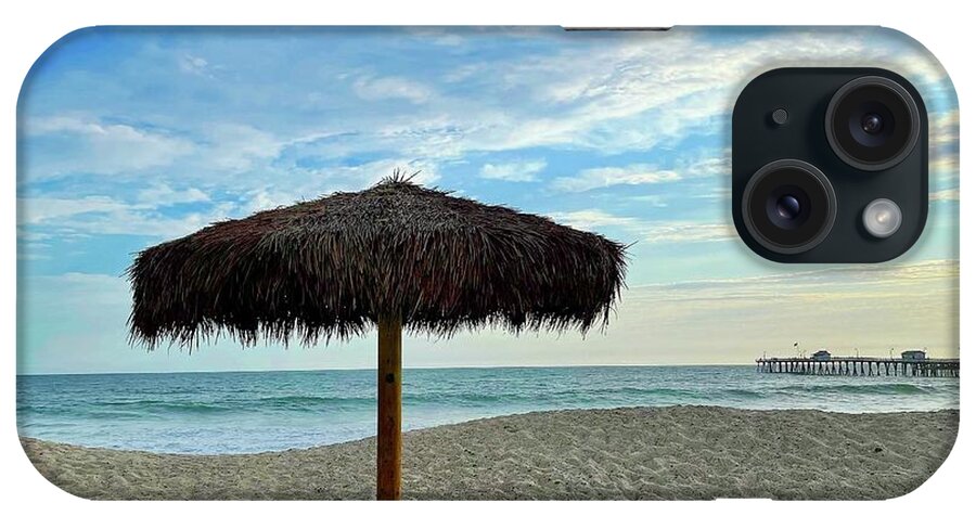 Beach iPhone Case featuring the photograph Beach Solitude by Brian Eberly